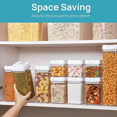 Vtopmart USVM02002 Airtight Food Storage Containers, 7 Pieces Bpa Free Plastic Cereal Containers With Easy Lock Lids, For Kitchen Pantry Organization And Storage thumb #1
