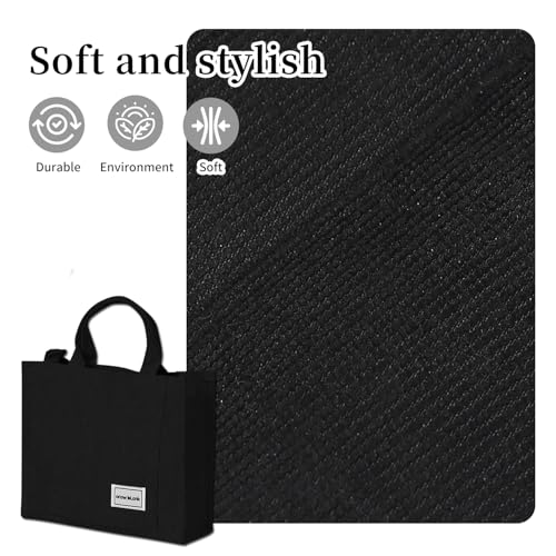 Image of Stylish Corduroy Women's Handbag - Vintage Design, Versatile & Practical for Everyday Use