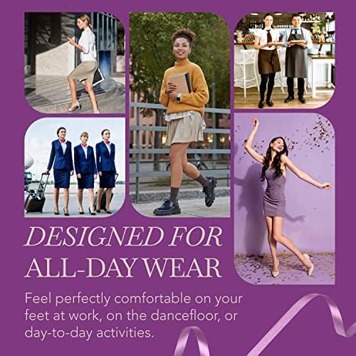 Miniatura 7 de Ballotte Protector de talón de silicona de grado premium  Empuñaduras de talónalmohadillas de talón para tacones de mujer - Insertos de zapatos para