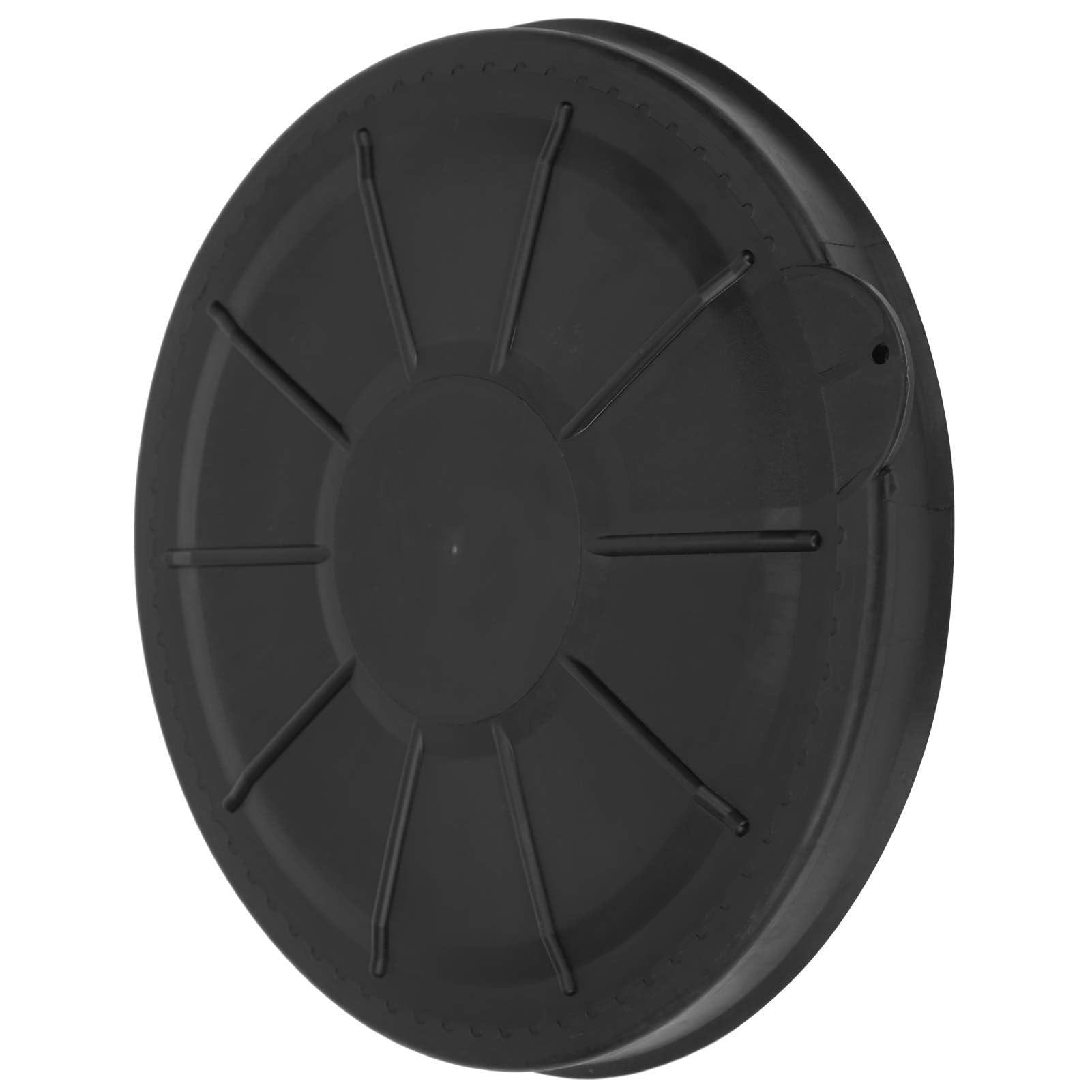 2 Stück Bootsluken Deckplatte 27 cm Schwarz Inspektionsdeckel Runde Kunststoff Lukendeckel Kajak Luke Cover Kajakdeckluken Abdeckplatte für Marine Boot Kajak
