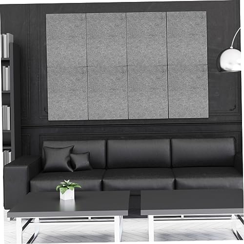 Yardwe 12Pcs Paneles Acústicos Absorbentes de Sonido Material de Aislamiento para Casa Ktv y Salas de Música Flexible y Duradero Reducción de Sonido miniatura 5
