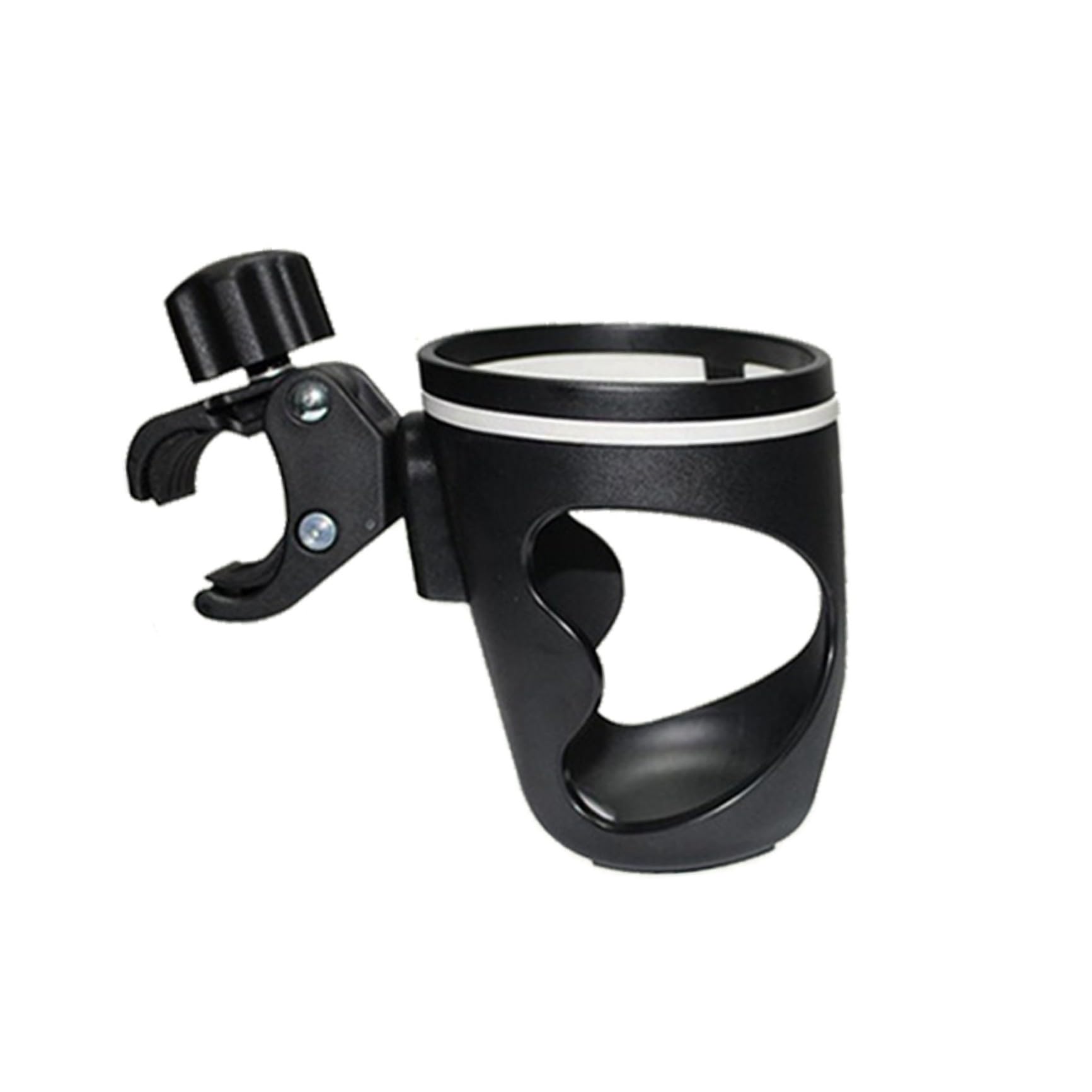 Porte-gobelet pour Poussette en Plastique Abs Support Antidéversement, Simple à Installer, Compatible Bouteilles D'eau et Biberons pour Garçon et Filles