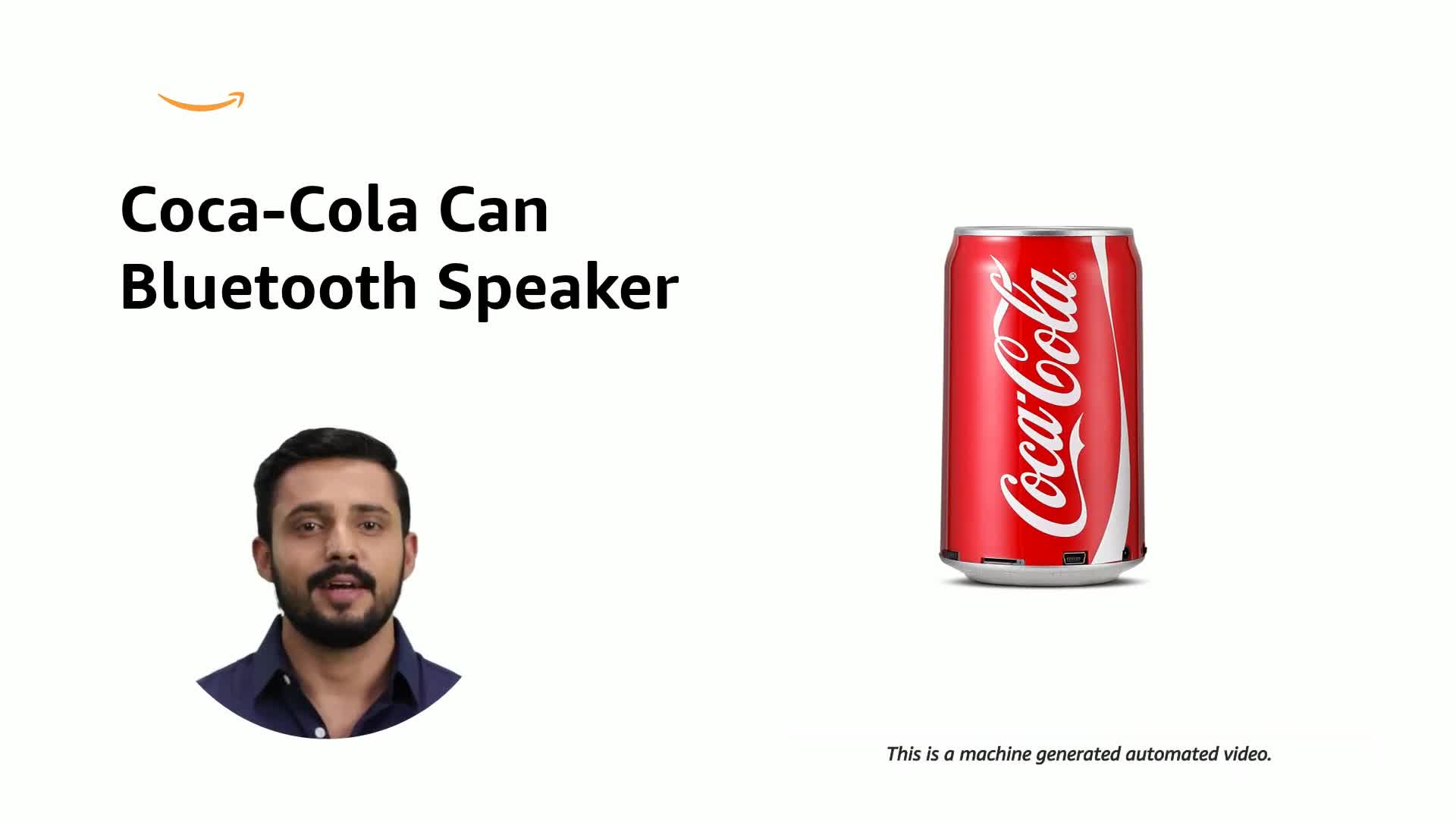 Coca-Cola Can Shape Bluetooth Speaker, Portable Wireless Speaker