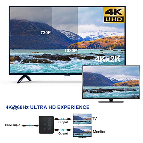 Avedio Links Hdmi Splitter 4K@60Hz, Avedio Links Hdmi Splitter 1 In 2 Out thumb #2