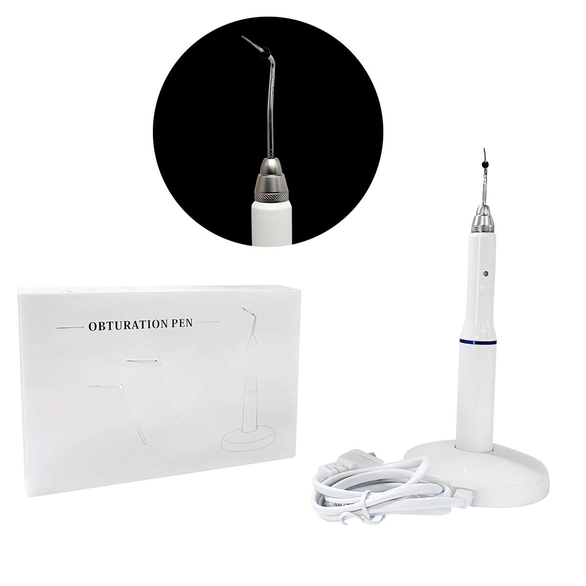 Doc.Royal Obturation Endo Gutta Percha Heated Pen 2 Tips 200?Heating temperature within 3 seconds