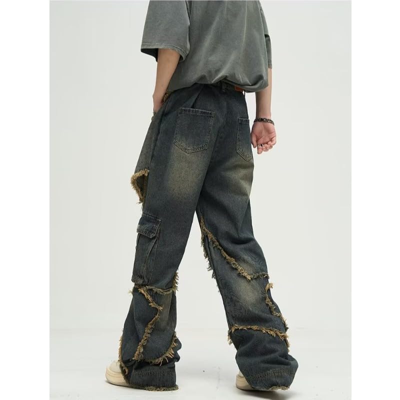 Y2K Aesthetic Cargo Track Pants, Cyber Fairy Grunge Pants,Wide Leg Korean Trousers Joggers,Spring Casual Kpop Pants3