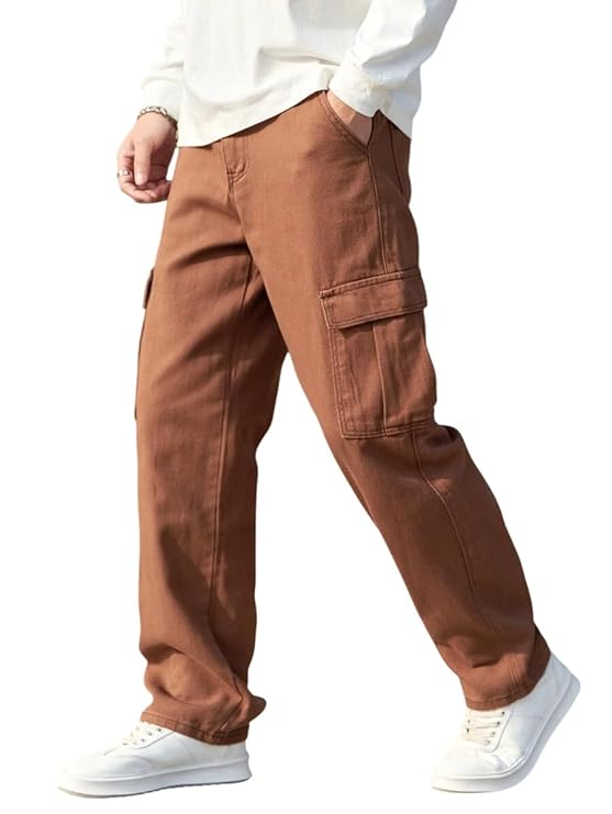 RAGZO Baggy Cargo Jeans Pant for Man Stylish