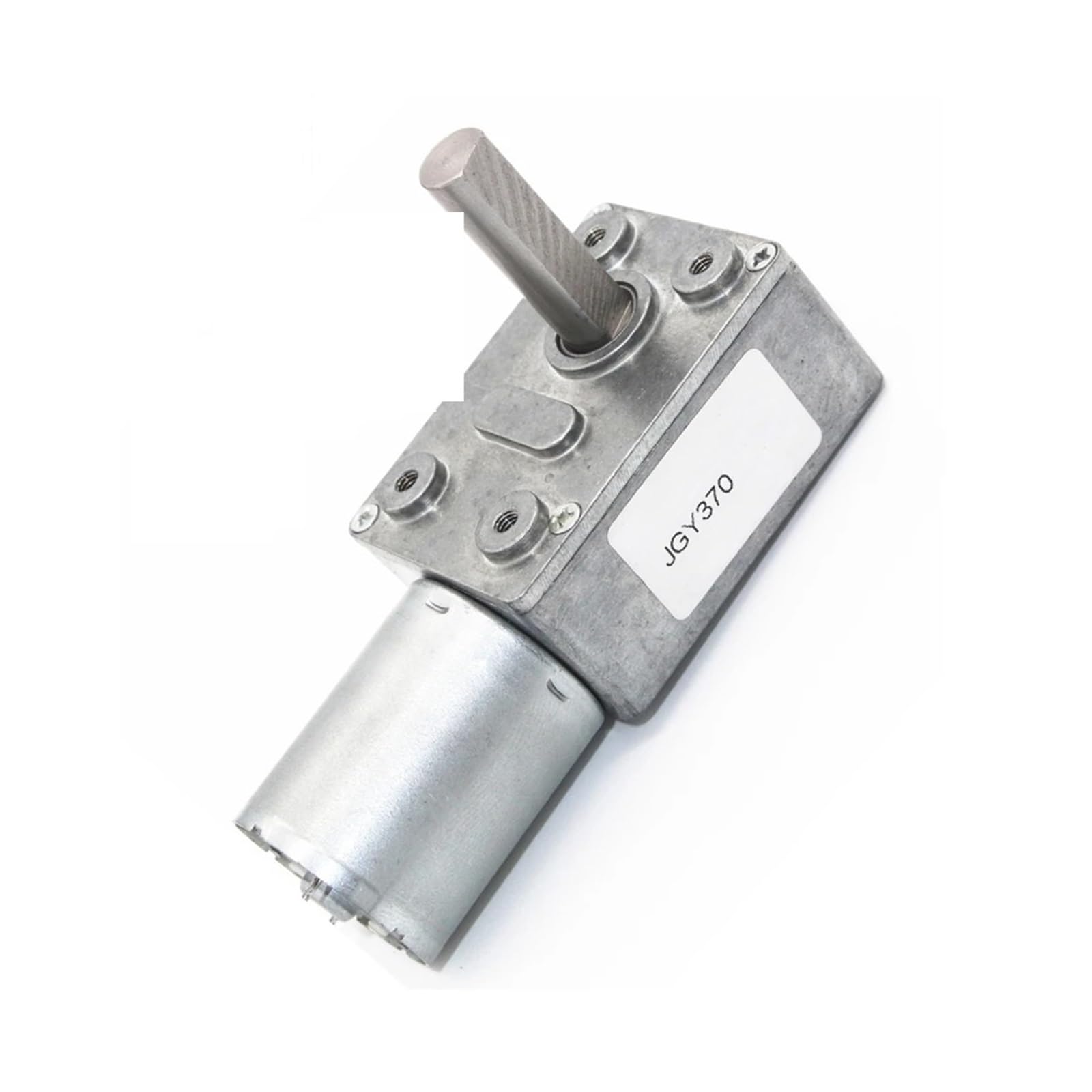 EKFBQBGW JGY370 8MM D7 Shaft Gearbox Reducer Self Lock Reverse Gearbox Length 25MM package A 12V 18rpm