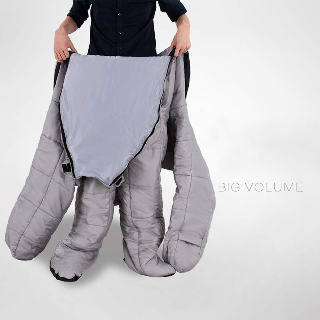 WING Outdoor Schlafsack mit rmeln & Beinen fr Erwachsene, Tragbarer  Schlafsackanzug Fr Reise Nachtangeln Camping Oder Krankenhaus, Ultra warm,  leicht und klein im Packma : Amazon.de: Sport & Freizeit