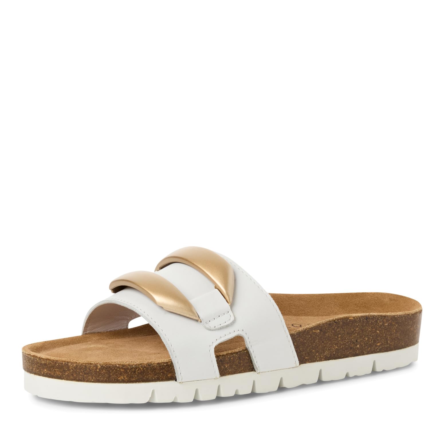 MARCO TOZZI Women's Sandale 2-27403-44, White, 7.5 UK