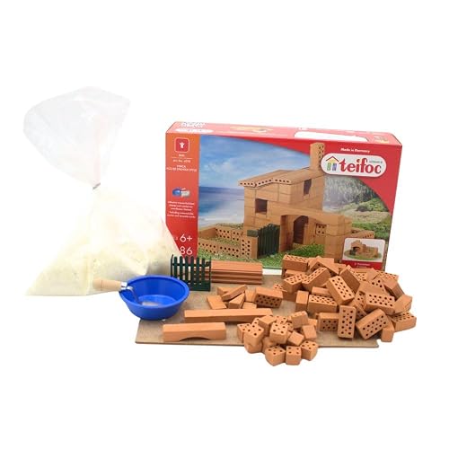 Teifoc T4010 - Juego de construcción (2 Modelos) Multicolor, House Small