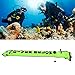 Vomeko Diving SMB Surface Marker Buoy, Scuba Diving 5' Surface Marker Signal Tube,High Visibility Inflatable Scuba Signal Tube with Reflective Strip(Fluorescent Green)
