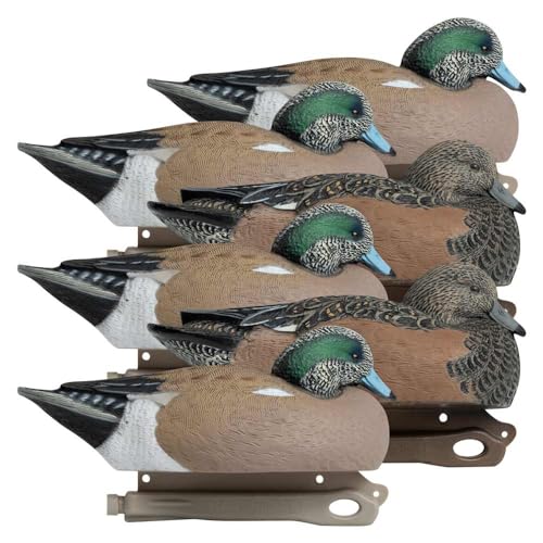 Hardcore Waterfowl Rugged Series Wigeon Decoys - 6 Pack