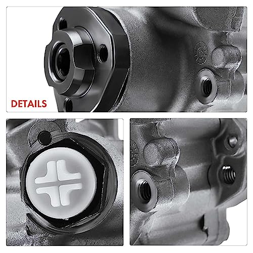 Frankberg Servopumpe Hydraulisch Lenkung Kompatibel mit A3 8L1 1.6L-1.8L 1996-2003 Leon 1M1 1.4L-1.8L 1999-2006 Toledo II 1M2 1.6L-1.8L 1998-2006 Octavia I 1U2 1.4L-2.0L 1996-2010 Replace# 1J0422154H