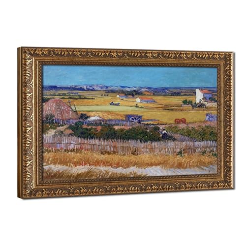 The Harvest Van Gogh toile à suspendre - Idée cadeau décoration murale maison et bureau