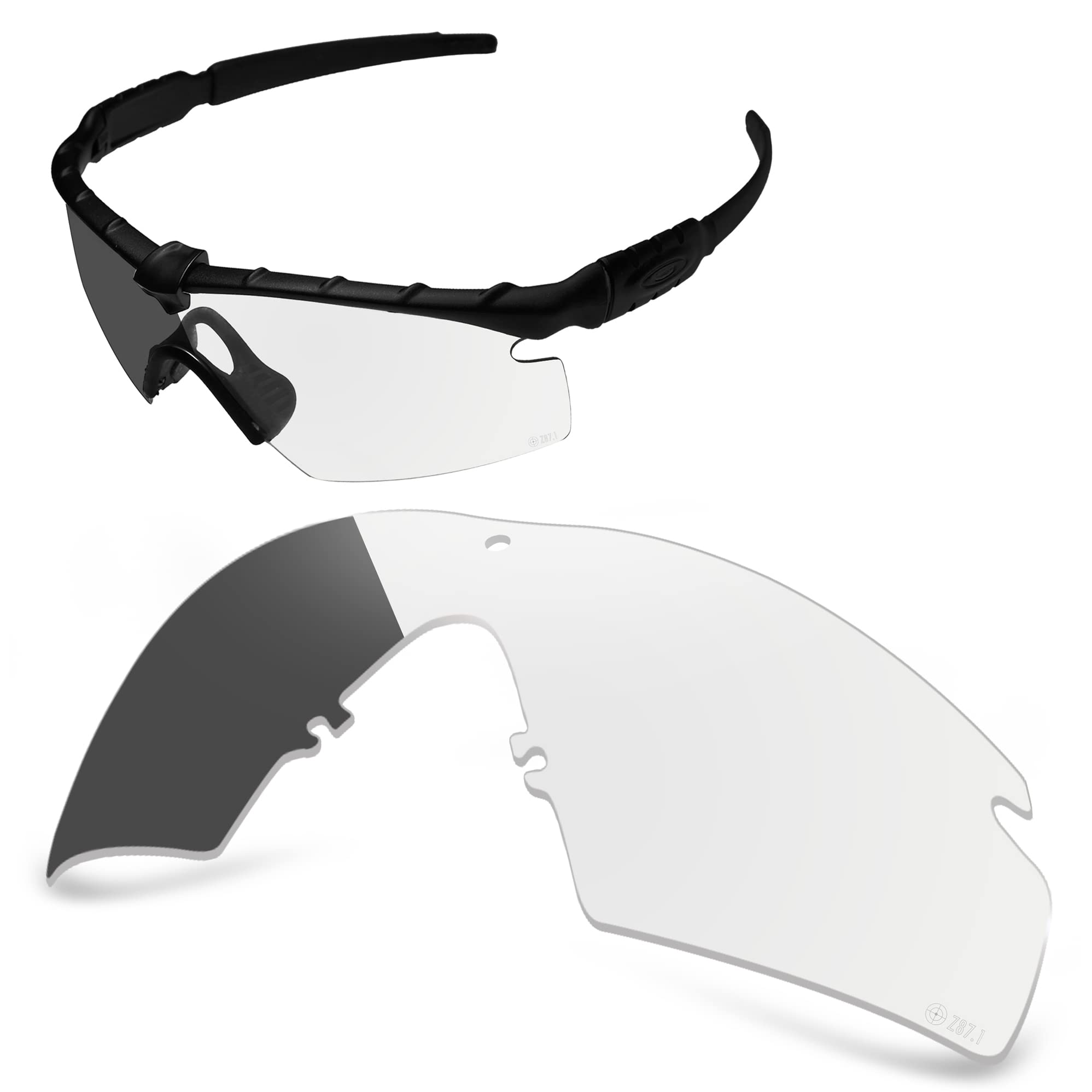 AOZAN ANSI Z87.1 Replacement Lenses For Oakley Si Ballistic M Frame 2.0 Sunglasses