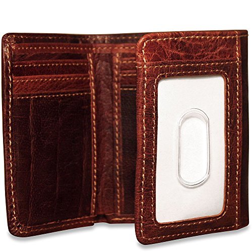 Jack Georges Voyager Tri-Fold Wallet #7305 (Brown)4