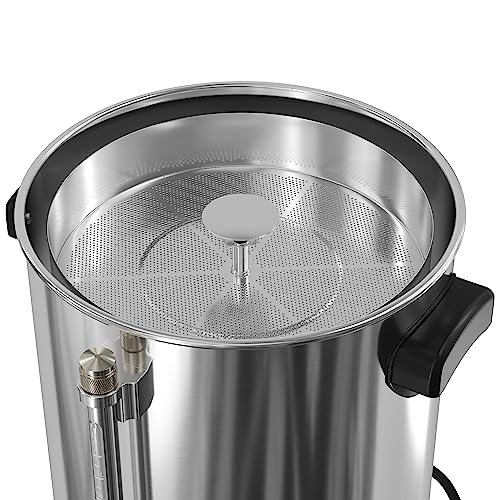 KoolMore Electric Percolator Coffee Maker, 100-Cup 500 oz. Pot in Stainless Steel with Double Wall Insulation for Office Breakrooms, Catering, and Events, and Dripless Faucet (KM-CCP100) by KoolMore - Image 4