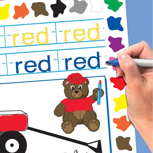 Image of NewPath Learning Spanish All About Colors Write-On /Wipe-Off Flip Chart Set, Grades PreK to 2