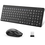 【Ergonomisches Design】 Speziell entwickelte Maus- und Tastaturtasten entsprechend der Handform, fühlen sich wohl. Keine Ermüdung auch nach längerem Gebrauch