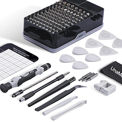 Computer Repair Kit, 122 in 1 Precision Laptop Repair Screwdriver Set, with 101 Magnetic Bits and 21 Professional PC Repair Tools Compatible for iPhone, Xbox, MacBook, Tablet, Watch, PS4 DIY