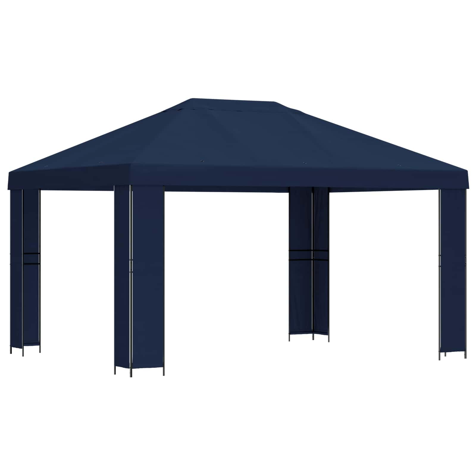 Altana 4 x 3 m niebieski poliester i stal 190 gsm