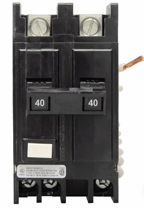 QCGFT2040 - Molded Case Circuit Breaker Feed-Thru - 40 Amp - 2 Pole - 240 Volt