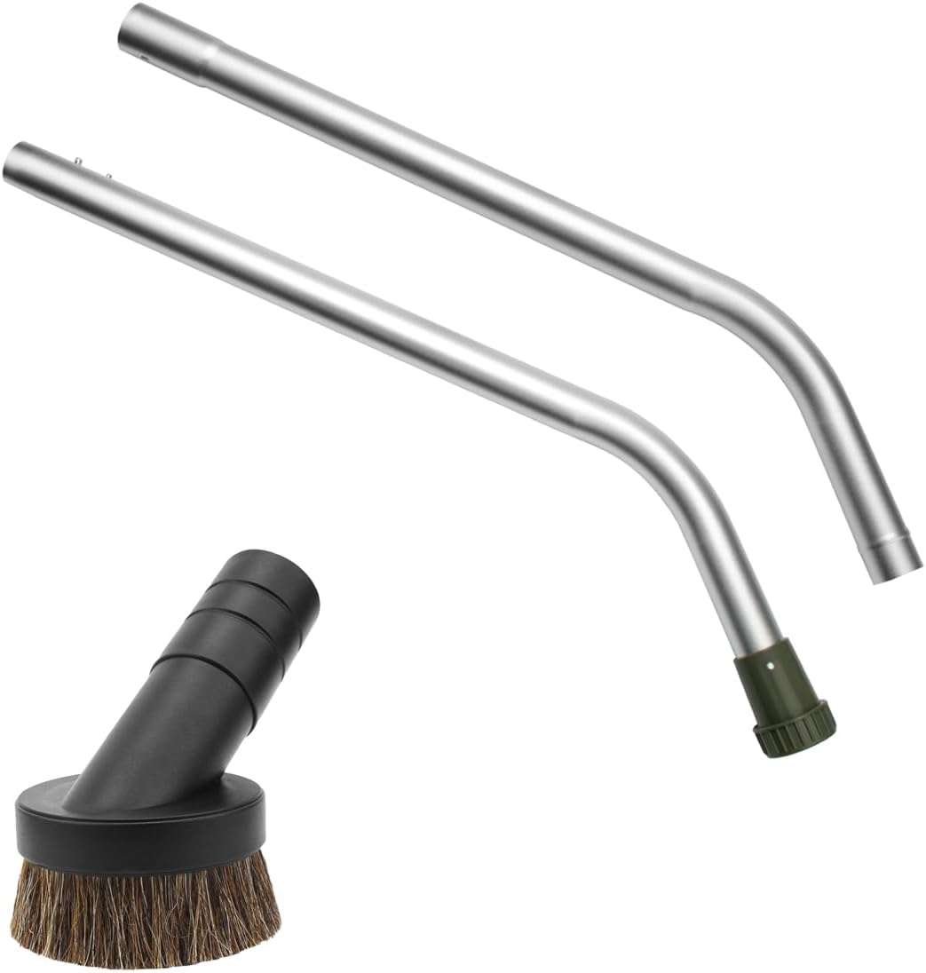 1.5" Vacuum Wand with Dust Brush Attachment Compatible with Pro Team Backpack Vacuum