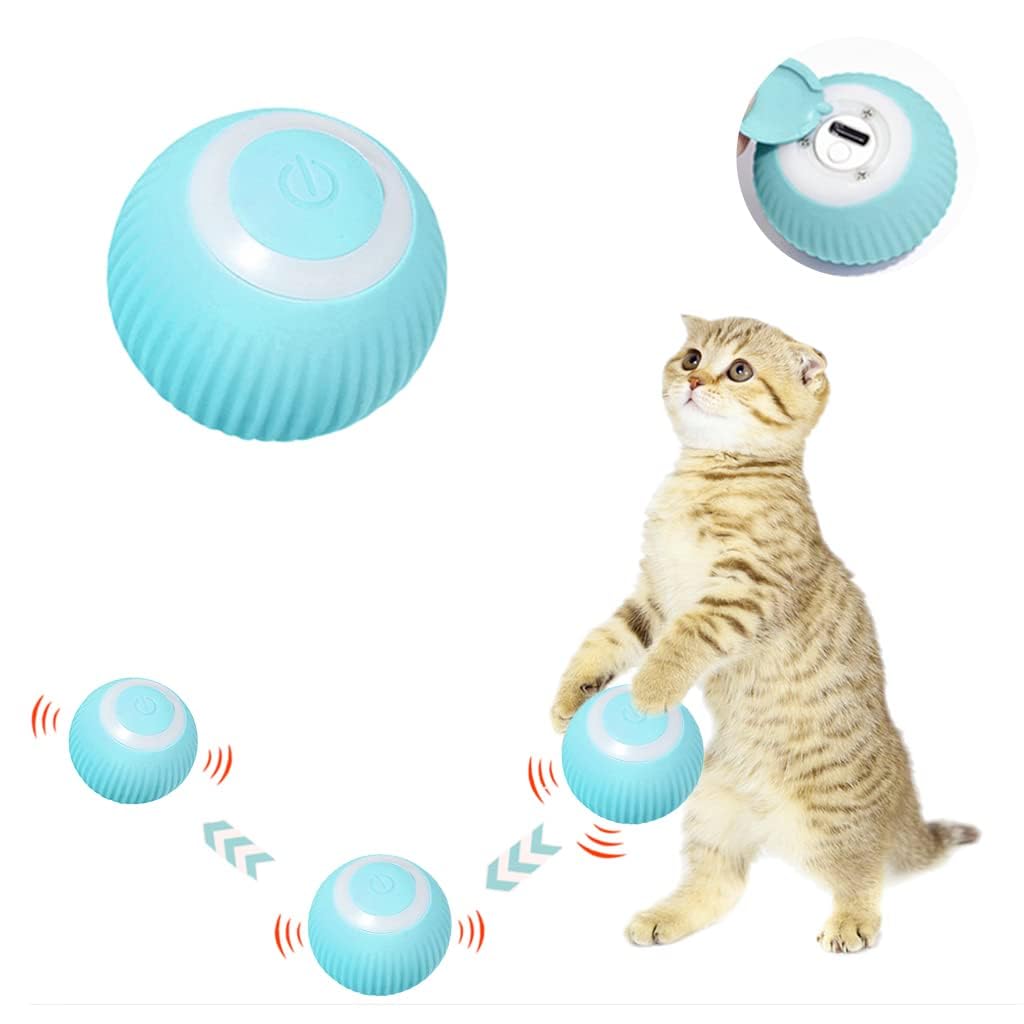 Toy Oasis Smart Led 360° Rotating Cat Toy Ball,Interactive Cat Toys Rechargeable Rotating Ball With Led,Cat Chasing Toy Automatic Rotating Smart Obstacle Avoiding Cat Chasing Toy (B0D8FMKTMJ) Amazon Price History, Amazon Price Tracker