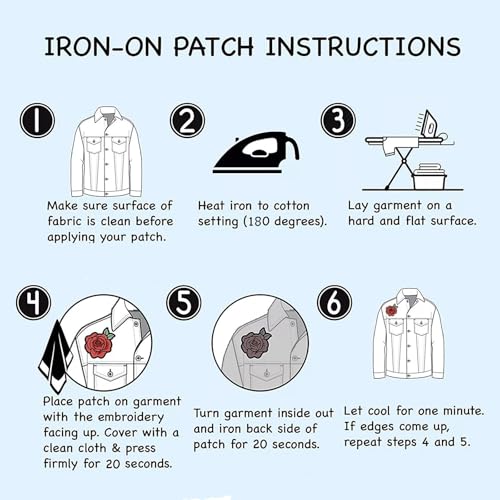 Fltagou 8 Pieces Pop Musician'S Singer Embroidered Iron On Patches thumb #2