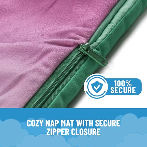 Image of Jay Franco Kids Slumber Bag and Pillow - 54 x 27 Inch Comfy Indoor Sleeping Bag for School and Sleepovers, 2 Piece Set, Multi - The Little Mermaid