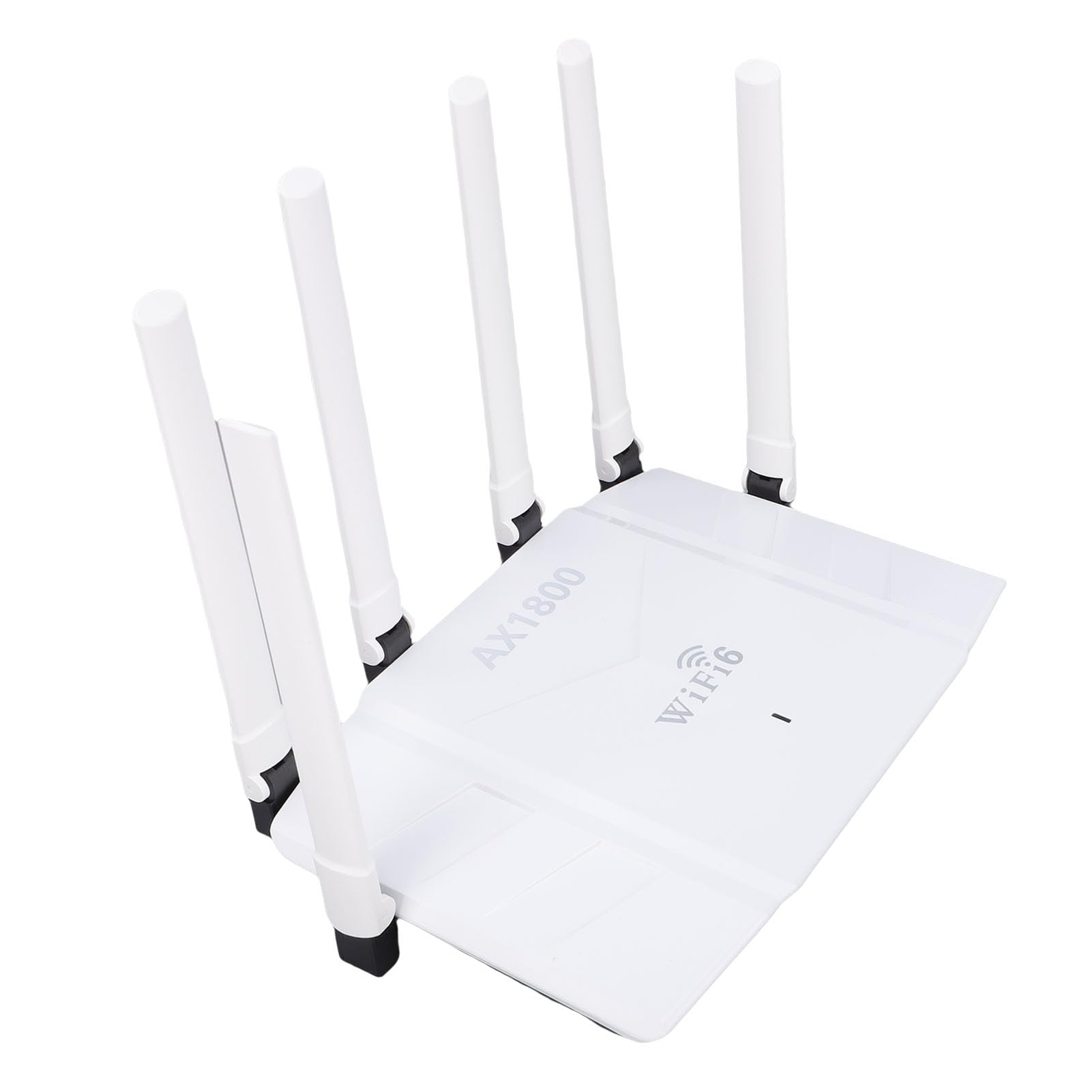 Generic Dwuzakresowy Router WiFi 6 Szybki Port Gigabitowy do Użytku Domowego i Biznesowego z 6 Antenami Udostępnianie Sieci WAN 2,4G 5G (wtyczka UE)
