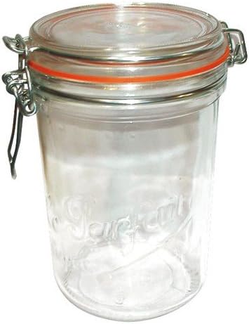 Le Parfait 1978006 Set of 6X Earthenware Pots Transparent 25 x 16 x 7 cm