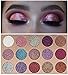 Beauty Glzaed 15 Colors Glitter Make-up Powder Metallic Shimmer Eye Shadow Palette Highly Pigmented Mineral Cosmetic Makeup Eyeshadow
