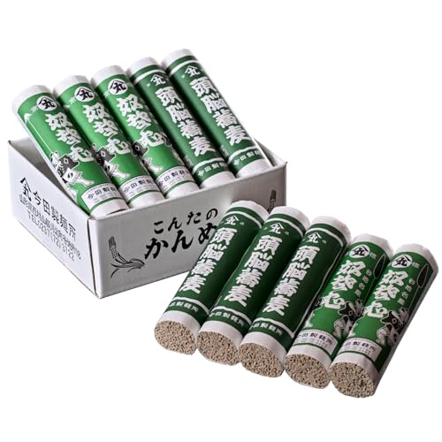 お試しこんたのソバスチャン 30人前(奴そば280g×5把、頭脳蕎麦280g×5把)