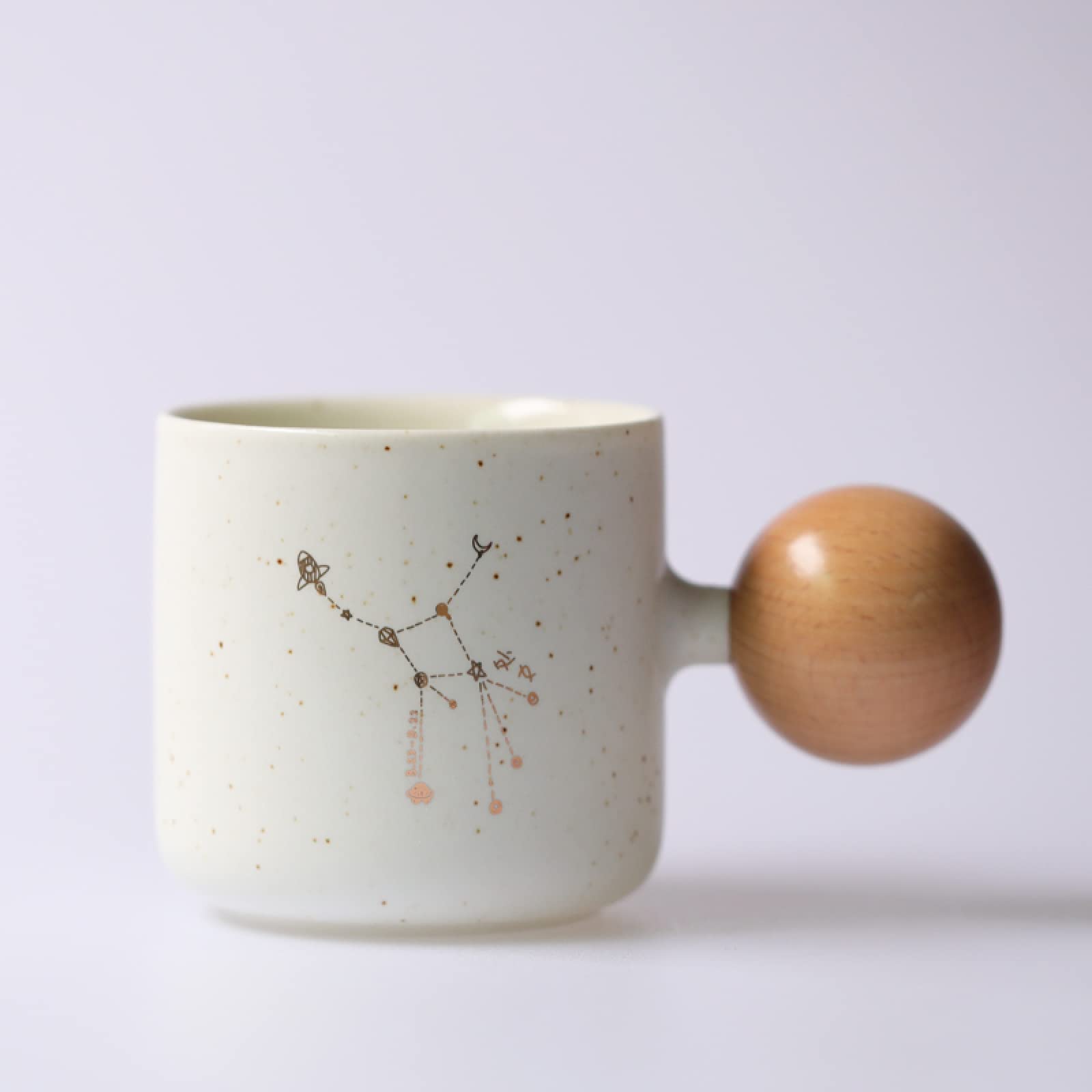 Tazza da caffè in ceramica Tazza da tè Vergine Tazza da caffè in ceramica artigianale Tazza regalo per ufficio e casa
