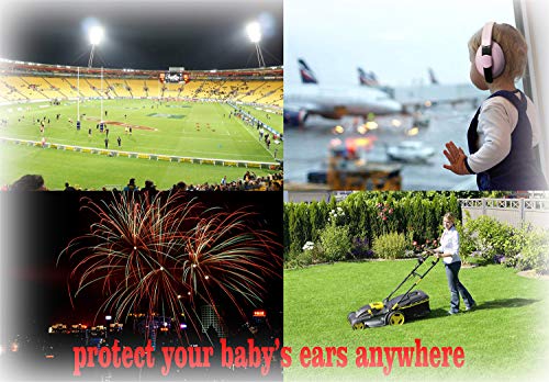 Pormucal Baby Ear Protection Ear Muffs For 3 Months To 2+ Years Noise Reduction Hearing Protection For Infant And Toddlers With Bear Ear. (Brown) #TOP6