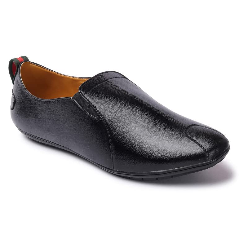 Longwalk Mens Moccasins Stitch Look Black (B0BCJZN1QW) Amazon Price History, Amazon Price Tracker