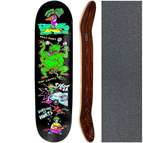 PASS~PORT パスポート スケートボード デッキ TOBY ZOATES DARLING 7.875インチ NO22 Amazon | PASS~PORT パスポート スケートボード デッキ TOBY ZOATES