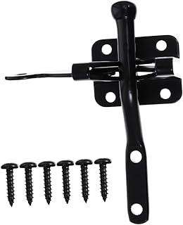 OSALADI Fence Hinge Door Closer Hinge Hinges Outdoor Door Chain Lock Heavy Duty Gate Latches Gate Latches for Metal Gate Hinges for Wooden Fences Gate Latch for Wooden Fence Gate Handles