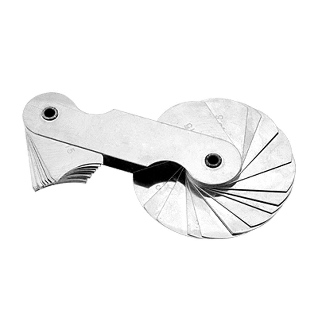 Aexit External/Measuring Tools Internal Radius Gauges R15-25MM Mechanist Measure Tool - Silver Model:37as257qo450