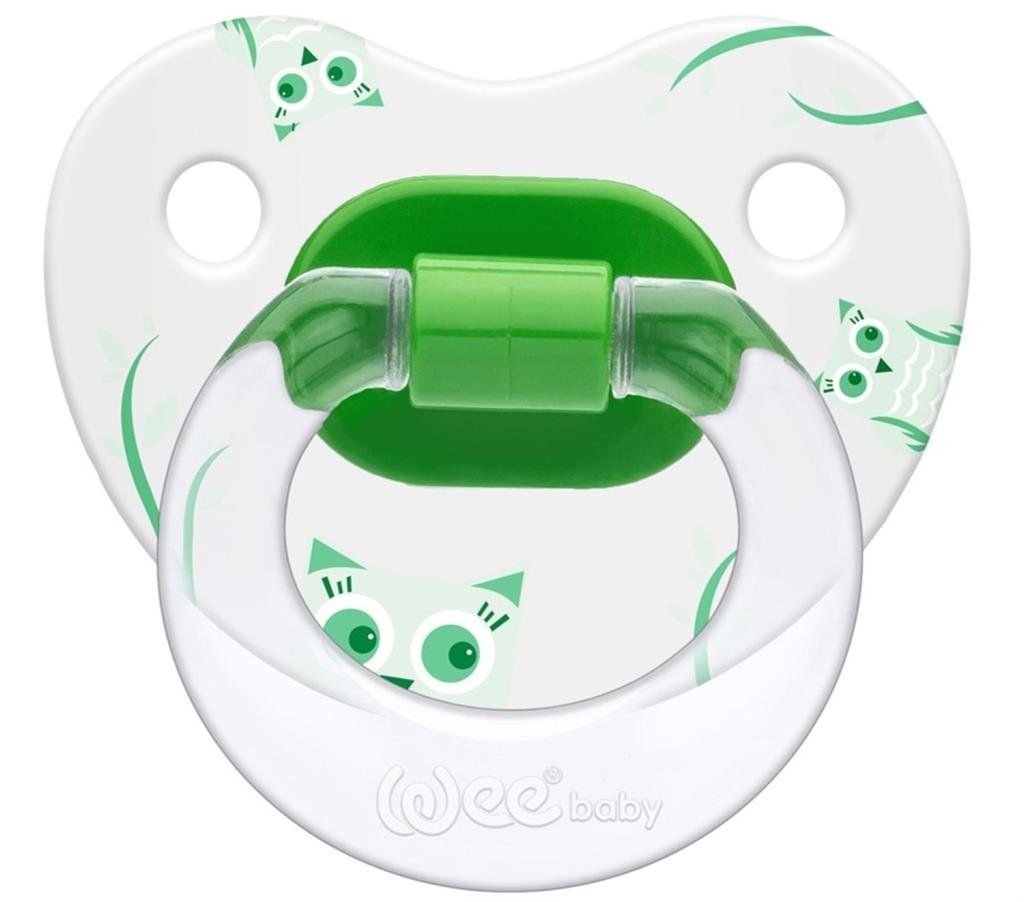 Wee Baby 834 Desenli Damaklı Emzik No:2 6-18 ay, Asorti