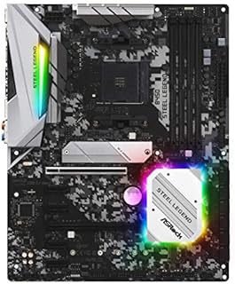 ASRock B450 Steel Legend Socket AM4/ AMD Promontory B450/ DDR4/ Quad CrossFireX/ SATA3&USB3.1/ M.2/ A&GbE/ATX Motherboard