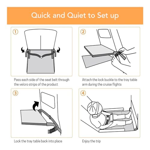 Flugzeug Extender Flugzeug Fußstütze Kleinkind Flugzeugbett Flugzeug Reisebett für Autos Züge Graues Flugzeug Extenderkids Flugzeug Footresttoddler Flugzeugbettubstirplane (GREY)