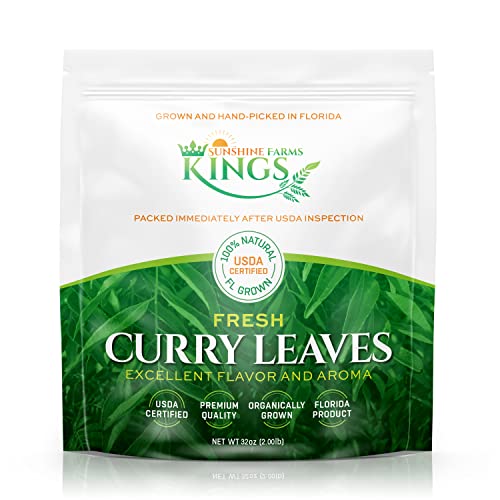 Curry Leaves - 2 lb, Florida grown, aromatic