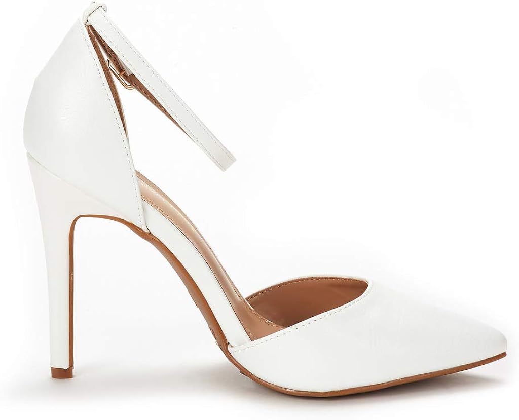 Vista 2 de DREAM PAIRS - Zapatos de tacón con punta para mujer