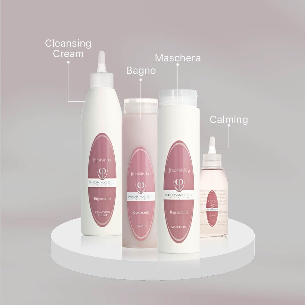 Monacelli Inphinity Calming Rigenerante 125 ml Idrogel calmante, lenitivo e idratante per cute sensibile, arrossata e iperattiva