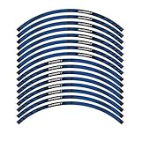 Las pegatinas para llantas no requieren aplicador; no es necesario desmontar la rueda. Limpie el punto donde se va a pegar la cinta decorativa, espere a que se seque y luego péguela directamente.