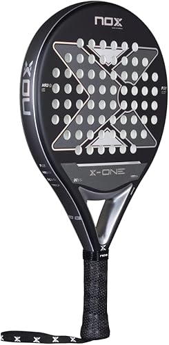 NOX Pala de pádel X-ONE 2025  Raqueta de pádel redonda equilibrada para todos los niveles  Núcleo HR3, marco de carbono y cara de fibra de vidrio 3K