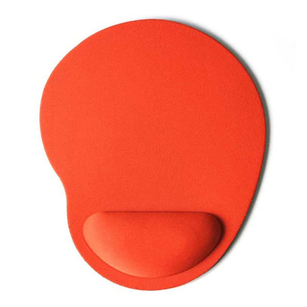 Wristband Pad with Wrist Protect Notebook Environmental for Keyboard Pc Laptop Orange